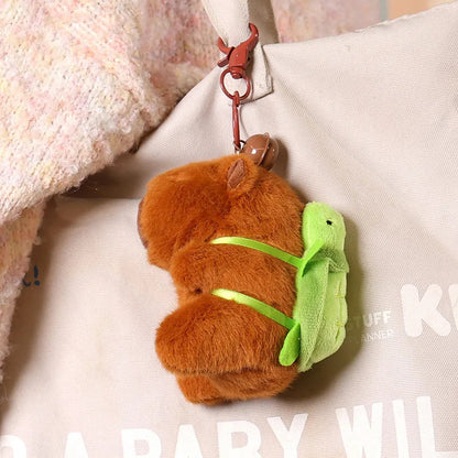 Cute Capybara Soft Keychain Toy