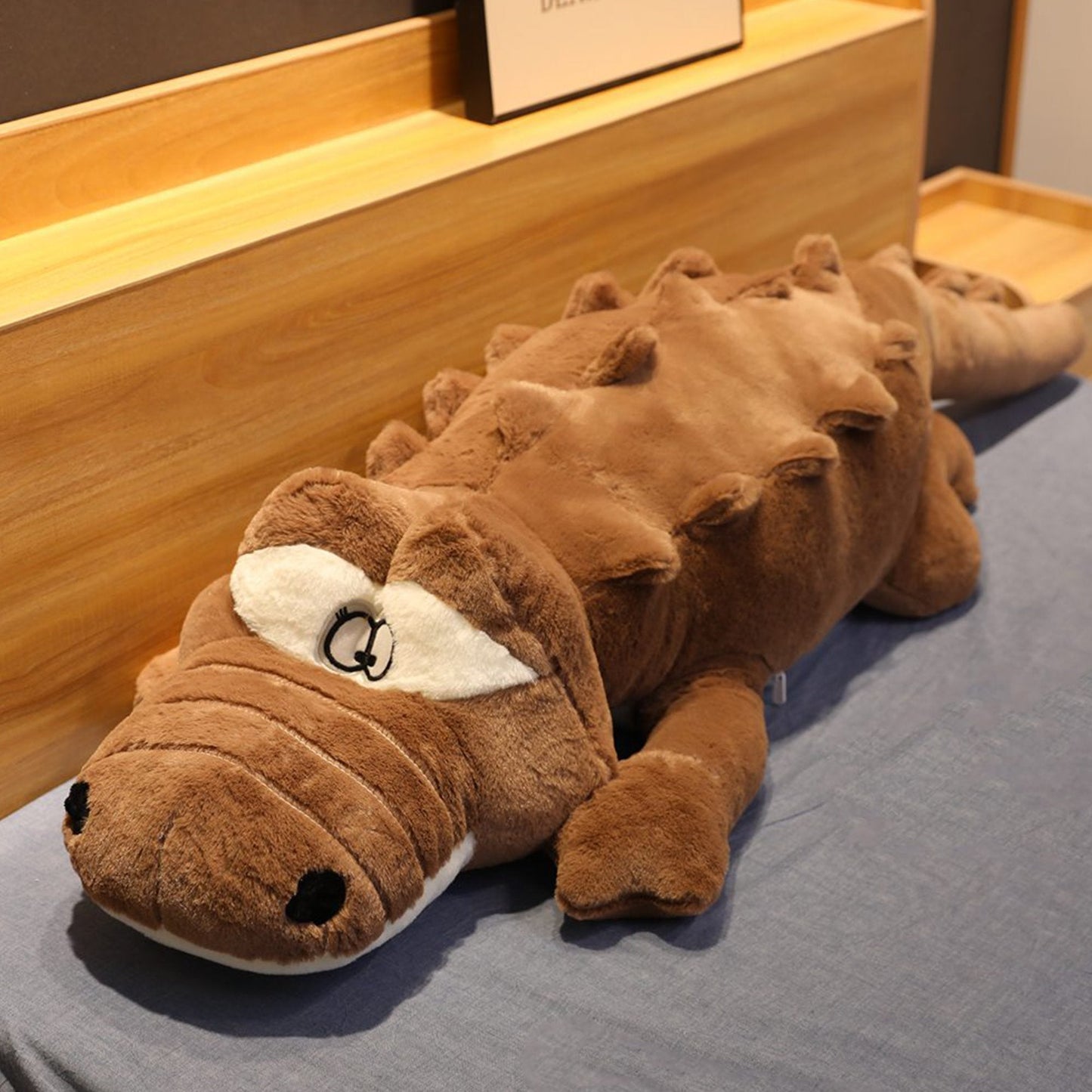 Large Friendly Crocodile Stuffed Toy