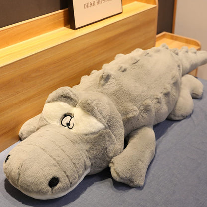 Large Friendly Crocodile Stuffed Toy