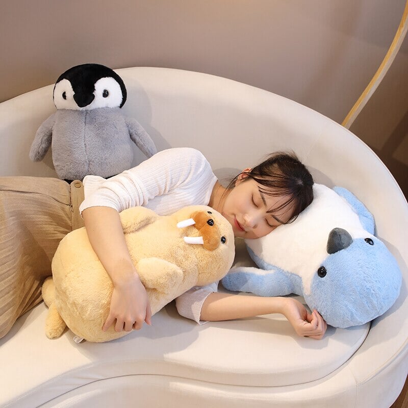 Adorable Plush Penguin Walrus Toys - Halri