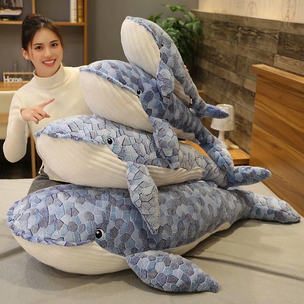 Large Soft Whale Stuffed Animal