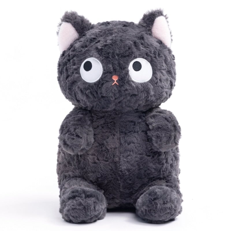 Adorable Black Kitty Soft Plush Toy