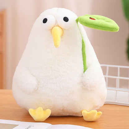 Cute White Kiwi Soft Toy