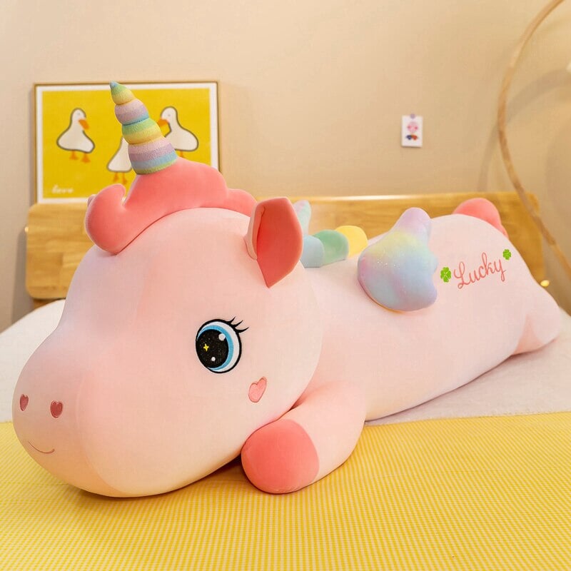 Cute Pink Unicorn Soft Toy