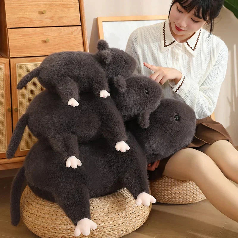Cute Black Rat Soft Toy Plush - Halri
