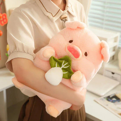 Soft Cute Round Pig Plush Toy