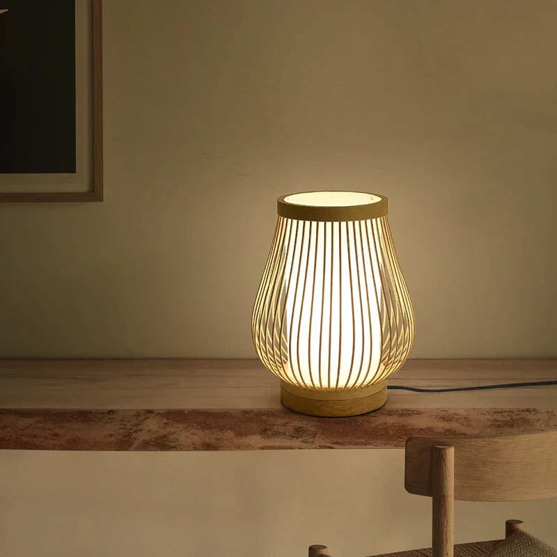 Traditional Asian Desk Light