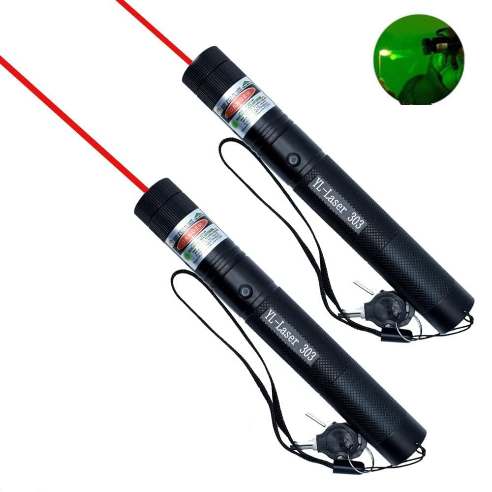Precise Beam Laser Pointer with Secure Lock
