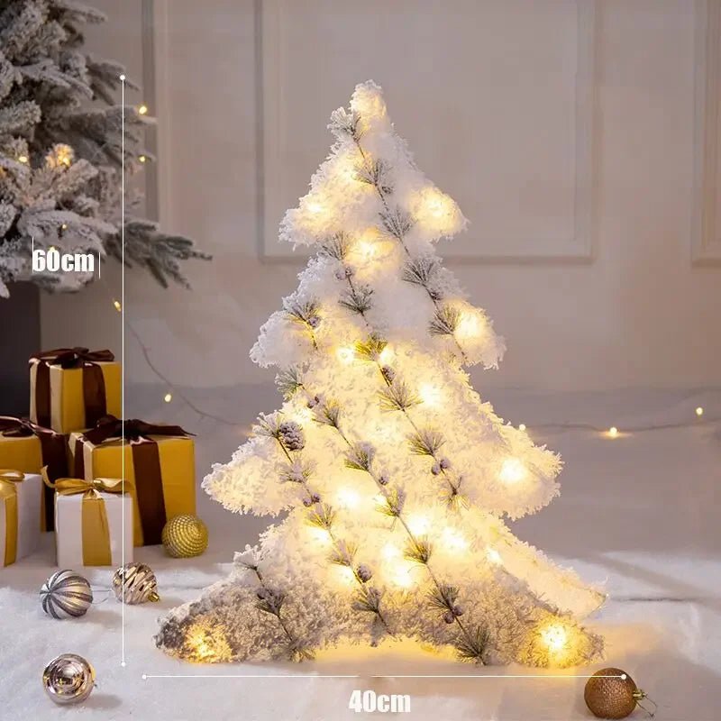 Colorful LED Holiday Tree Decorations