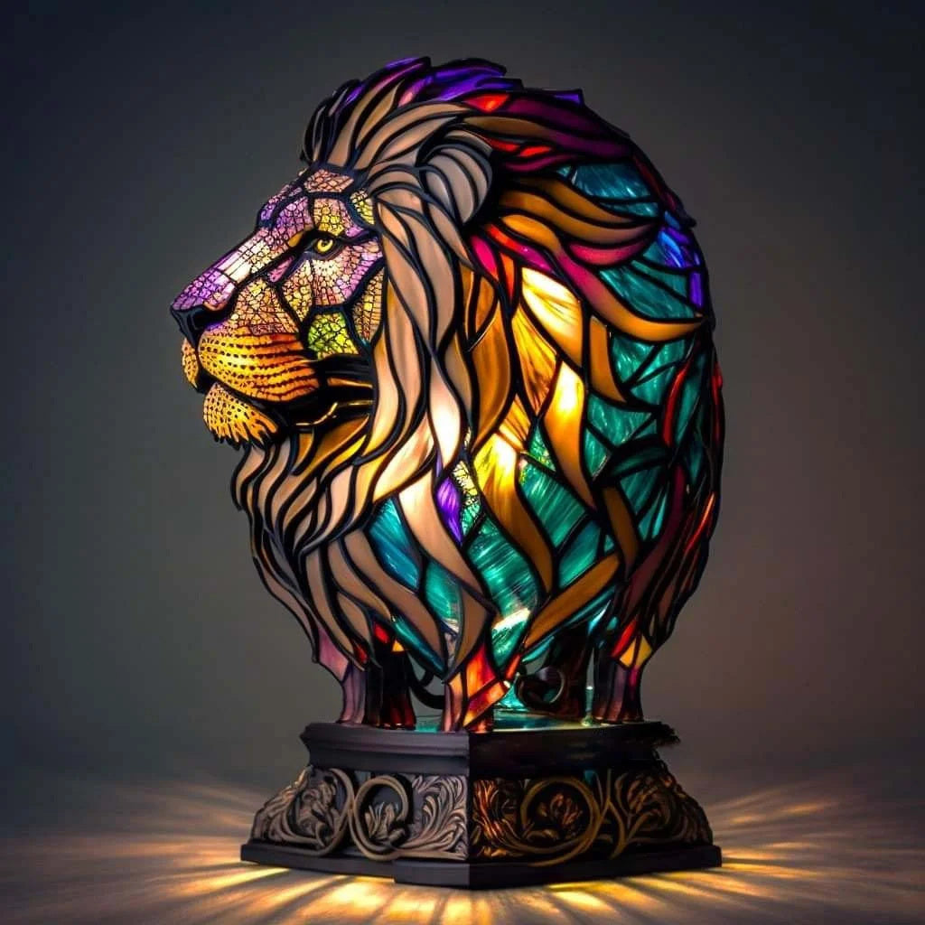 Colorful Animal LED Wall Art