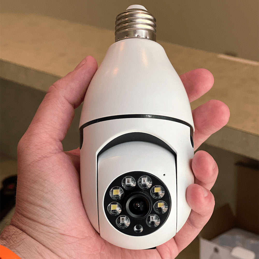 Wireless LED Security Camera Light Bulb - Halri