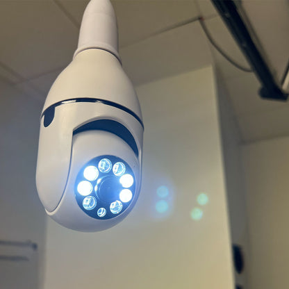 Wireless LED Security Camera Light Bulb