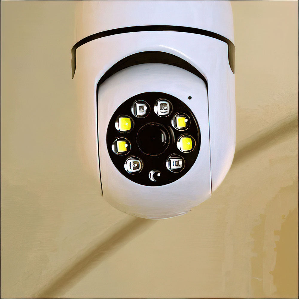 Wireless LED Security Camera Light Bulb