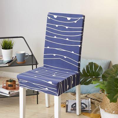 Washable Fabric Dining Chair Slipcover