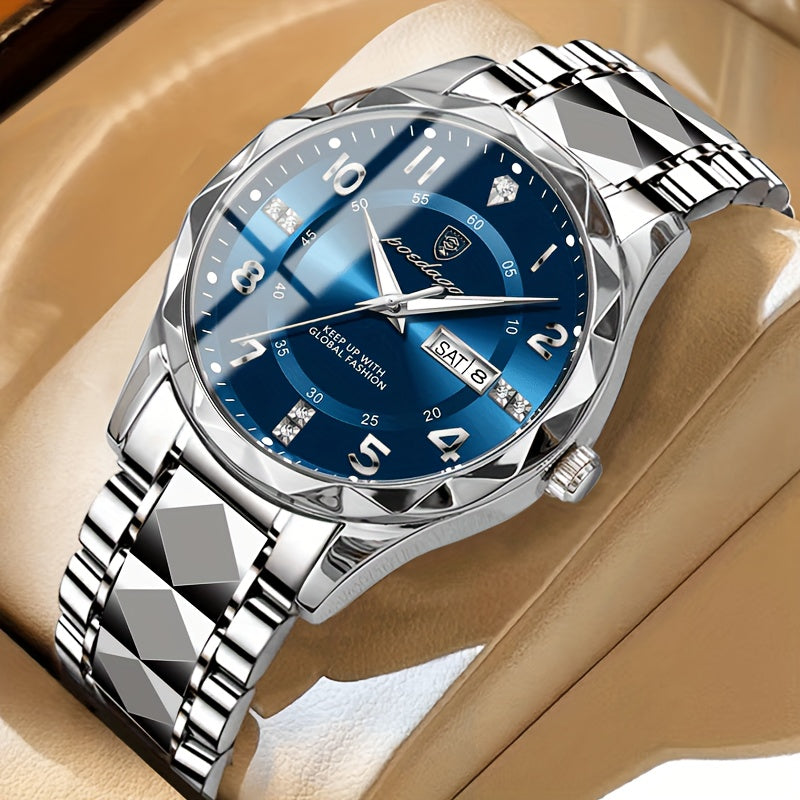Rugged Waterproof Fitness Watch for Men