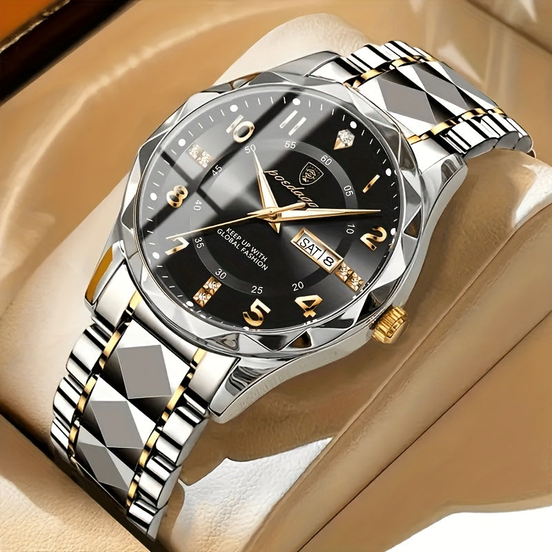 Rugged Waterproof Fitness Watch for Men