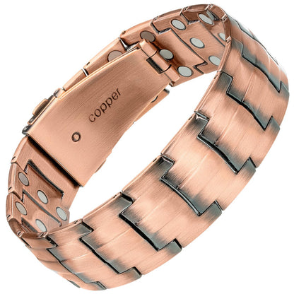 Strong Copper Magnetic Therapy Bracelet for Men