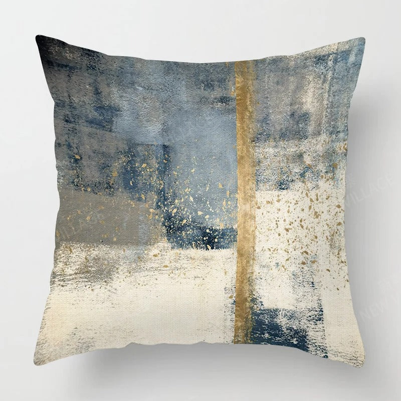 Colorful Linen Throw Pillow Cover