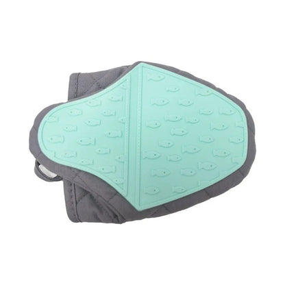 Fun Fish Shaped Oven Mitt Set