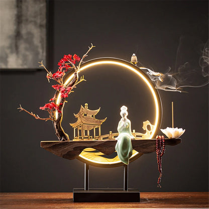 Beautiful Color Changing Incense Holder Lamp