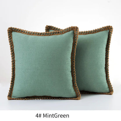 Holiday Red Gray Throw Pillow Cover Decorative Case