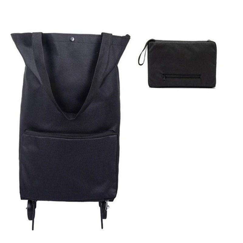 Collapsible Cart Bag with Wheels Storage