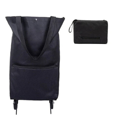 Collapsible Cart Bag with Wheels Storage