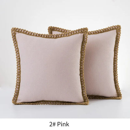 Holiday Red Gray Throw Pillow Cover Decorative Case