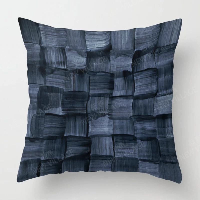 Colorful Linen Throw Pillow Cover