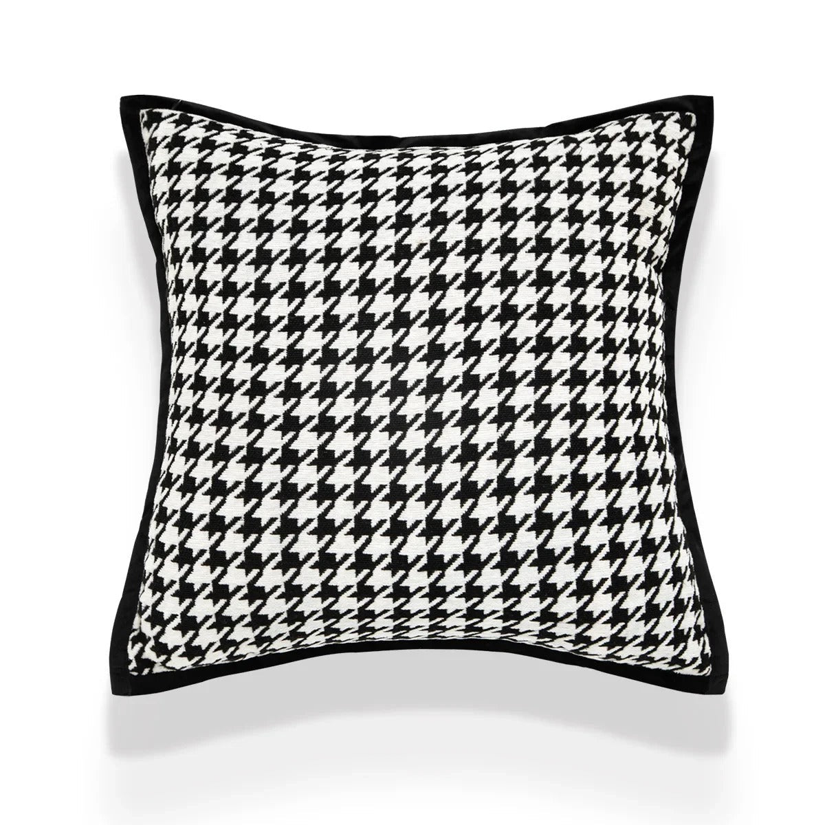 Plush Soft Reversible Geometric Cushion Cover