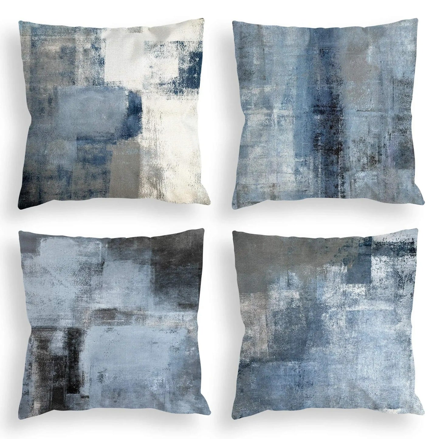 Colorful Linen Throw Pillow Cover - Halri