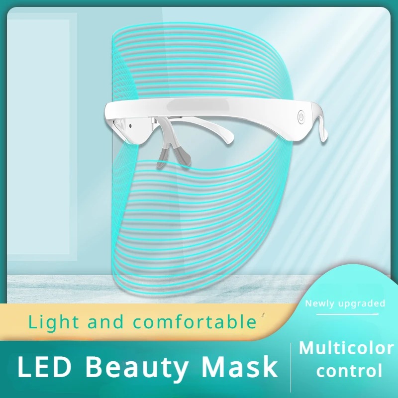 Relaxing Face LED Mask with 216 LED Lights