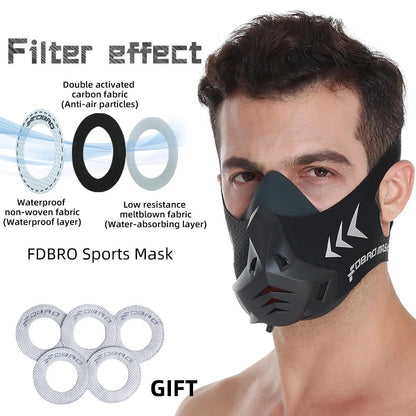 Breathing Workout Mask for Endurance Training