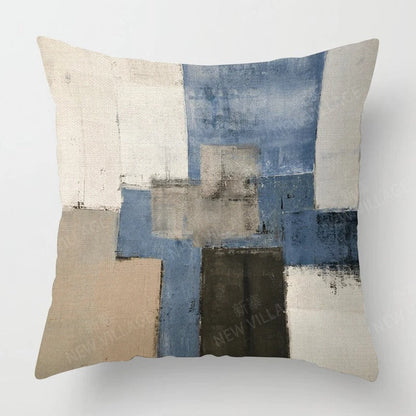 Colorful Linen Throw Pillow Cover