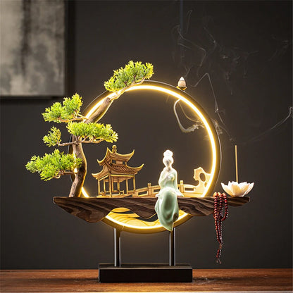 Beautiful Color Changing Incense Holder Lamp