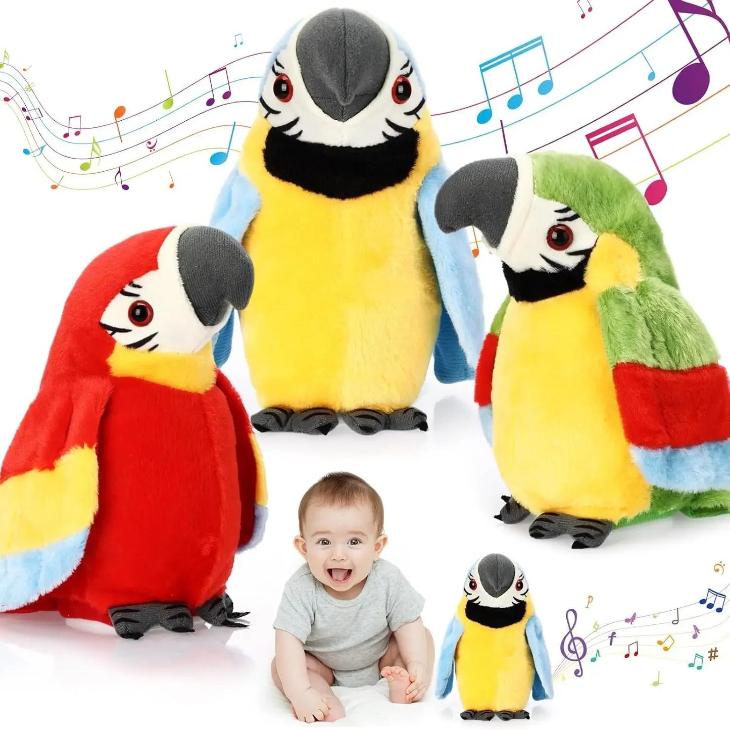 Fun Interactive Singing Bird Toy - Halri