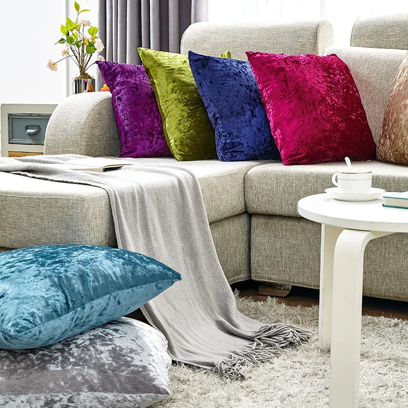 Plush Pillow Cover – Comfortable Home Decor - Halri