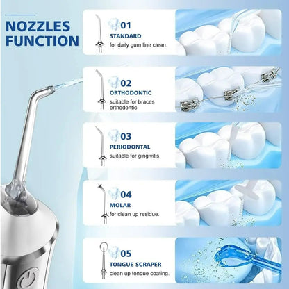Easy Rechargeable Dental Water Flosser for Daily Use