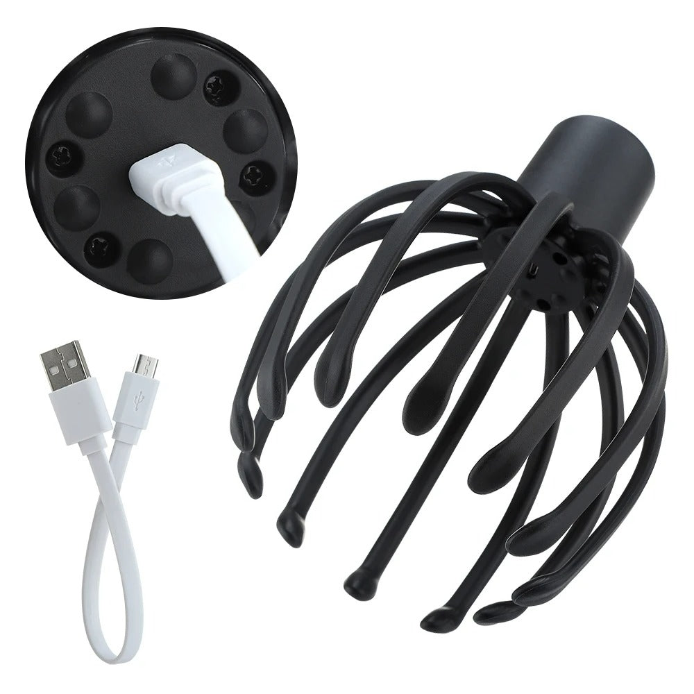 Portable Handheld Head Massager for Stress Relief