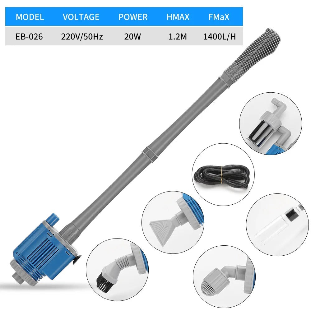 Easy Aquarium Gravel Cleaner Pump Kit