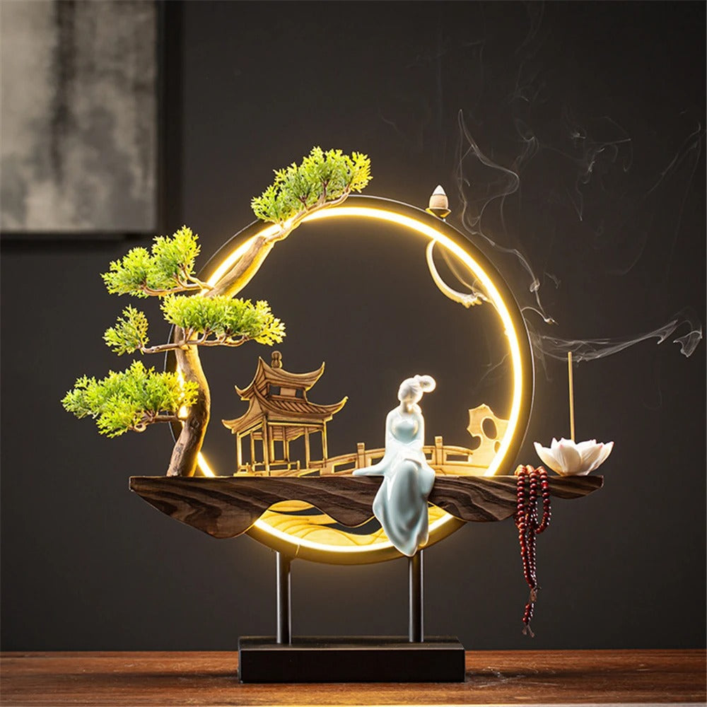 Beautiful Color Changing Incense Holder Lamp