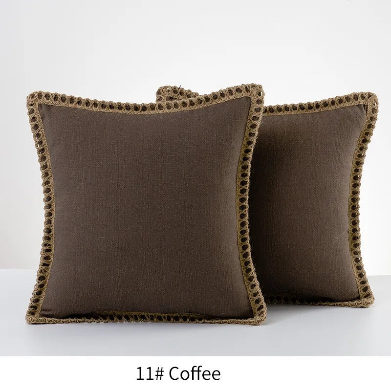 Holiday Red Gray Throw Pillow Cover Decorative Case