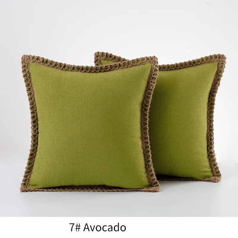 Holiday Red Gray Throw Pillow Cover Decorative Case