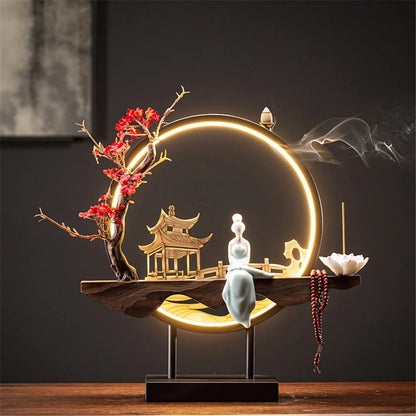Beautiful Color Changing Incense Holder Lamp