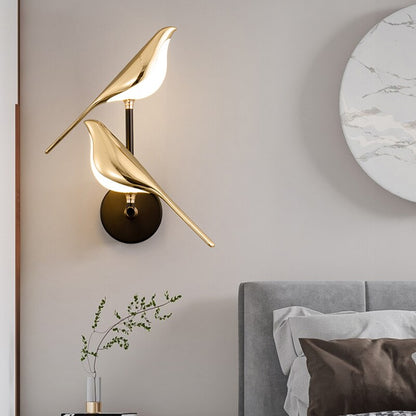 Bright Feather LED Bird Light Fixture