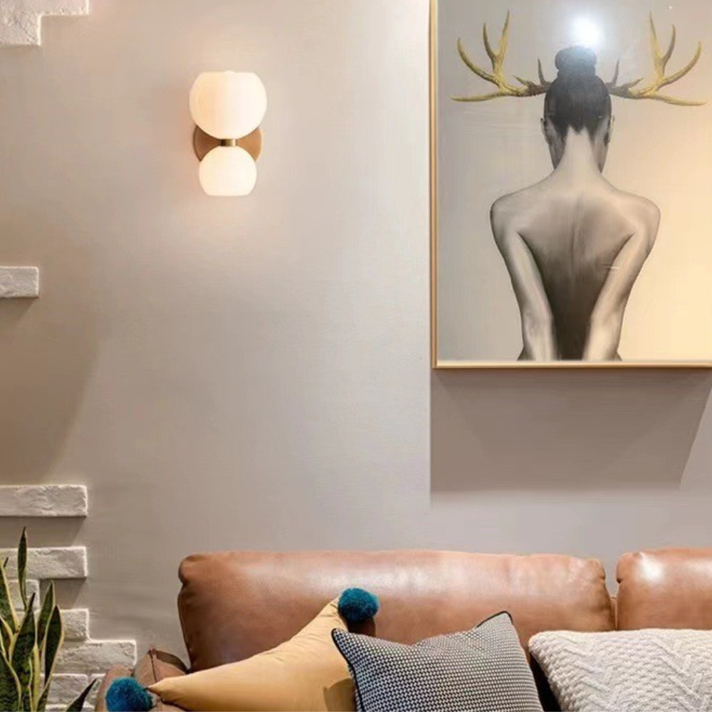 Simple Dual LED Wall Light – Lumis Duo - Halri