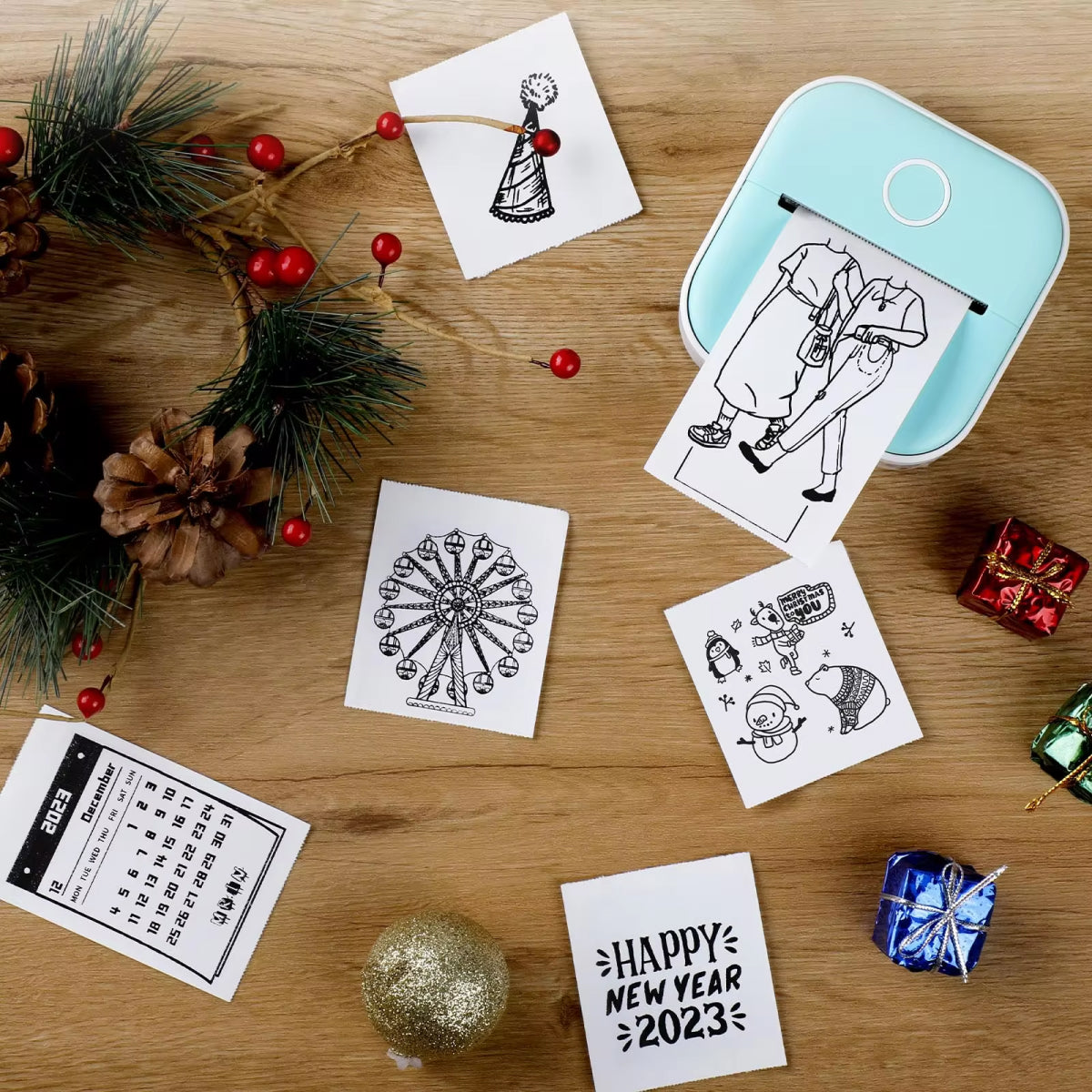 Portable Small Label Printer