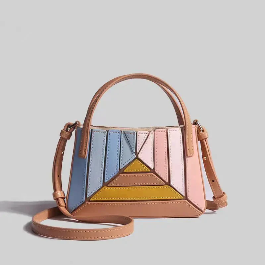 Trendy Geometric Pattern Handbag