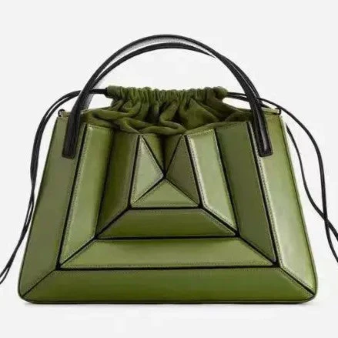 Trendy Geometric Pattern Handbag