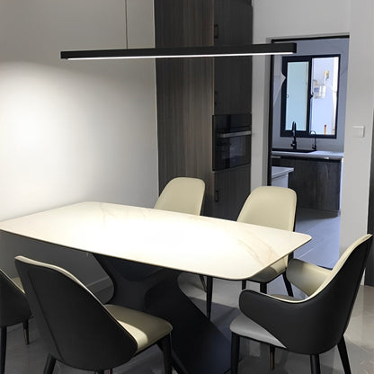 Sleek Contemporary LED Hanging Light Bar